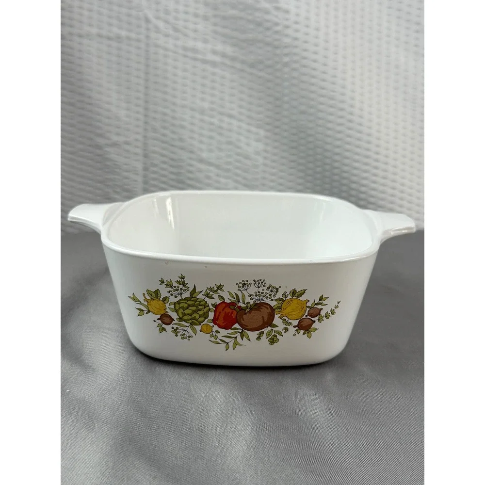 Vintage Corning Ware Spice of Life Mini Casserole Dish P-43-B No Lid‎ 2 3/4 cup